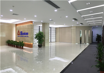 廠房辦公樓大廳一角裝飾