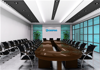 廠房大會議室一角裝飾