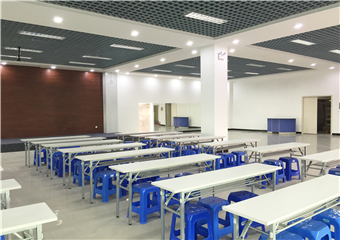 廠房培訓室一角裝飾