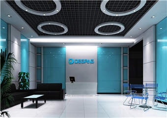 廠房前臺一角裝飾