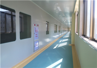 化妝品車間走道