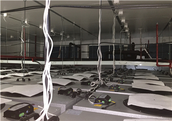 無塵車間天花板上空