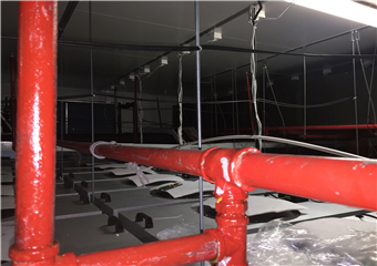 無塵車間天花板上空