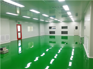 智強光電千級無塵車間裝修工程完工